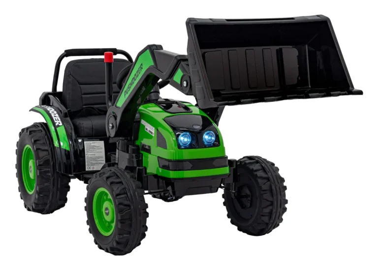 Traktor Bager Na Akumulator Zeleni 12v 5