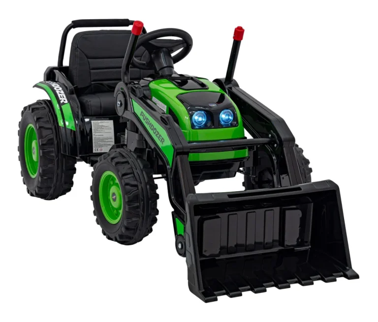 Traktor Bager Na Akumulator Zeleni 12v 6