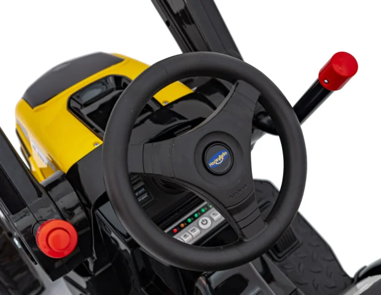 Traktor Bager Na Akumulator žuti 12v 16