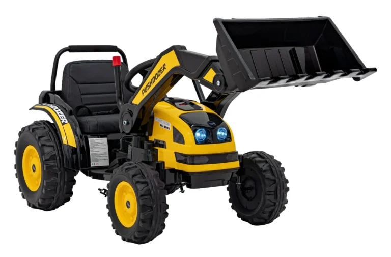 Traktor Bager Na Akumulator žuti 12v 5
