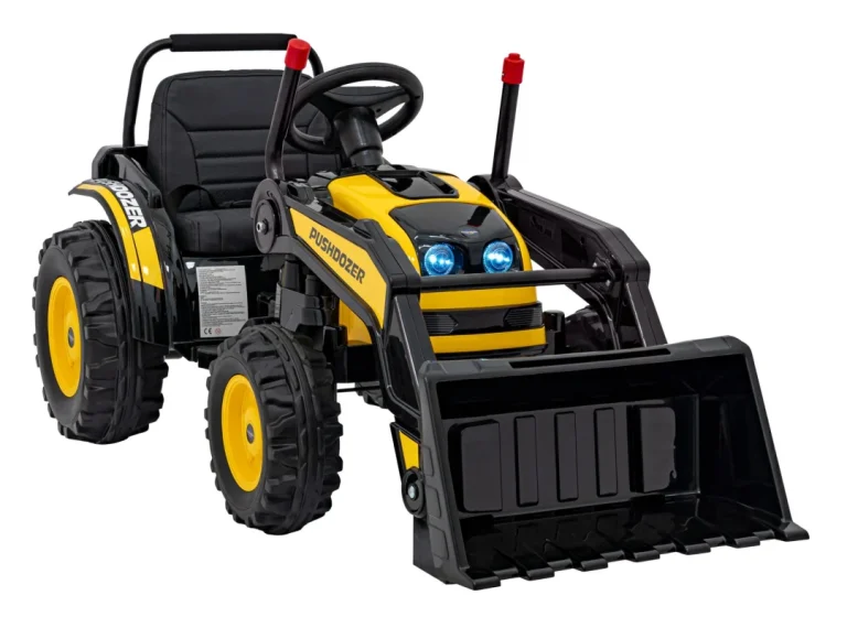 Traktor Bager Na Akumulator žuti 12v 6