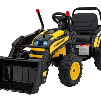 Traktor Bager Na Akumulator žuti 12v 7