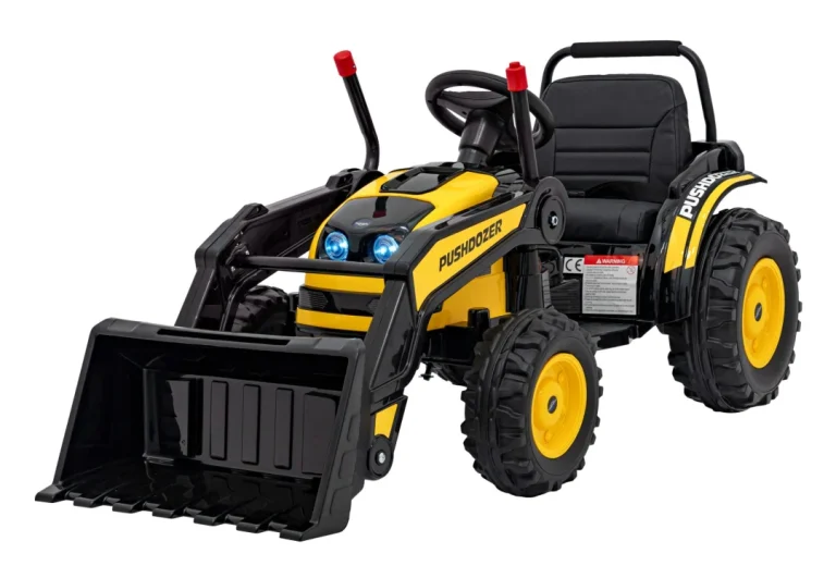 Traktor Bager Na Akumulator žuti 12v 7