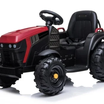 Traktor Na Akumulator S Prikolicom Bdm0925 Crveni Auto Na Akumulator 2