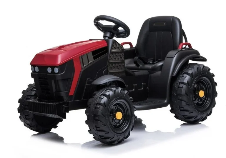 Traktor Na Akumulator S Prikolicom Bdm0925 Crveni Auto Na Akumulator 2