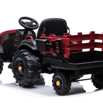 Traktor Na Akumulator S Prikolicom Bdm0925 Crveni Auto Na Akumulator 5