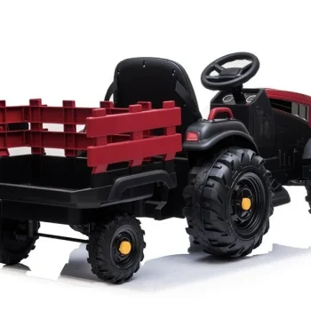 Traktor Na Akumulator S Prikolicom Bdm0925 Crveni Auto Na Akumulator 7