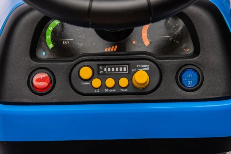 Traktor Na Baterije Bbh 030 Plavi Auto Na Akumulator 14