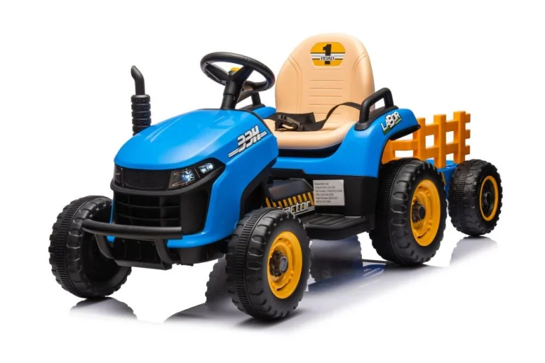 Traktor Na Baterije Bbh 030 Plavi Auto Na Akumulator 2