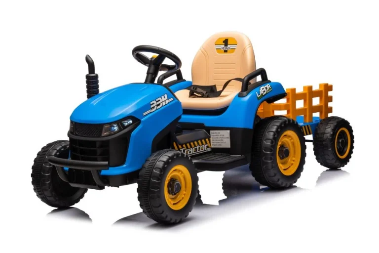 Traktor Na Baterije Bbh 030 Plavi Auto Na Akumulator 4