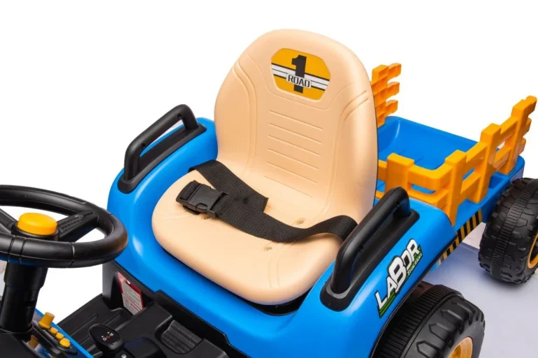 Traktor Na Baterije Bbh 030 Plavi Auto Na Akumulator 7