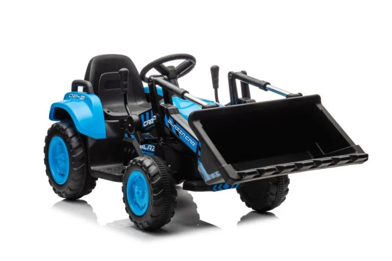 Traktor Na Baterije S Korpom Bw X002a Plava Auto Na Akumulator 2