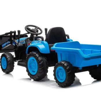 Traktor Na Baterije S Korpom Bw X002a Plava Auto Na Akumulator 4