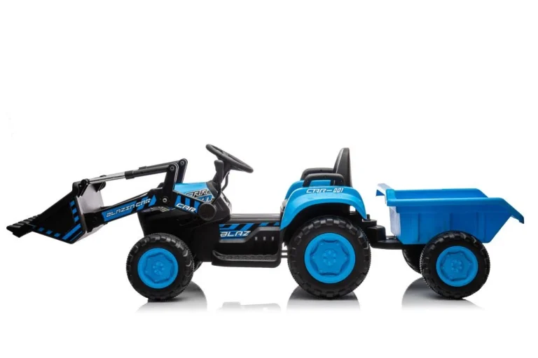 Traktor Na Baterije S Korpom Bw X002a Plava Auto Na Akumulator 5