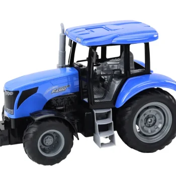 Traktor Na Daljinsko Upravljanje Rc 2.4g Zvuči Plavo 2