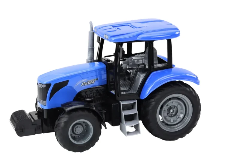 Traktor Na Daljinsko Upravljanje Rc 2.4g Zvuči Plavo 2