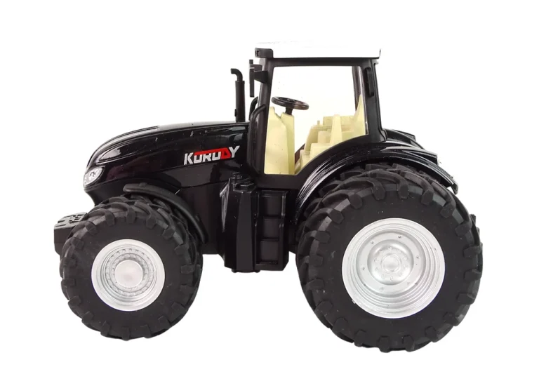 Traktor Na Daljinsko Upravljanje R/c Crni 2.4g Metalni 3