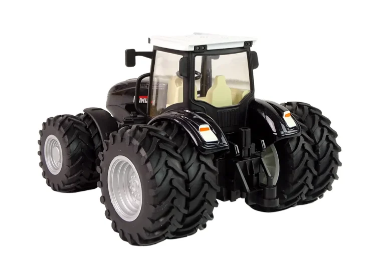 Traktor Na Daljinsko Upravljanje R/c Crni 2.4g Metalni 4