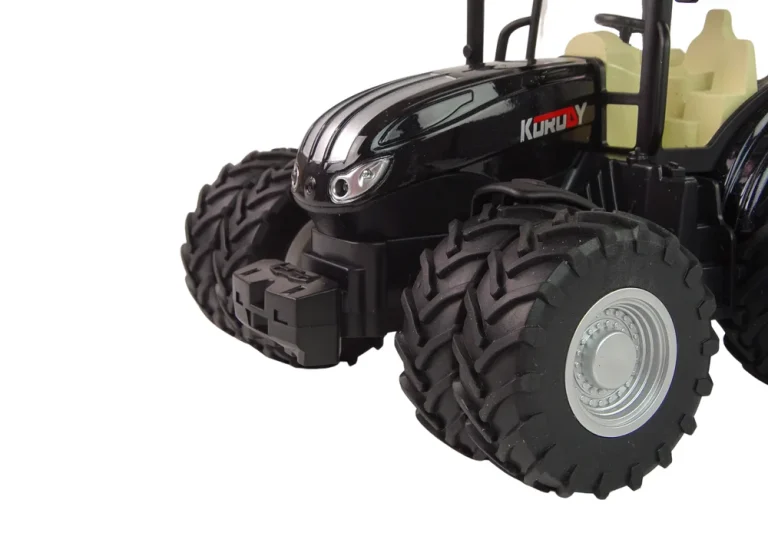 Traktor Na Daljinsko Upravljanje R/c Crni 2.4g Metalni 5