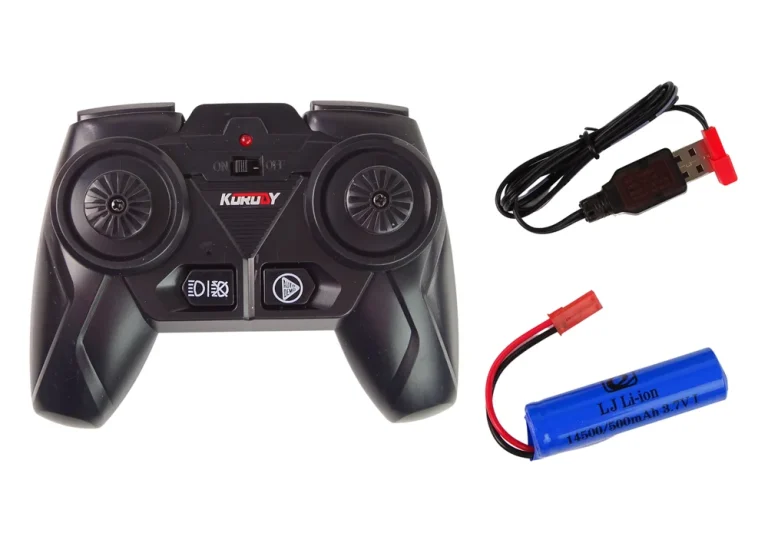 Traktor Na Daljinsko Upravljanje R/c Crni 2.4g Metalni 6