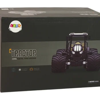 Traktor Na Daljinsko Upravljanje R/c Crni 2.4g Metalni 7