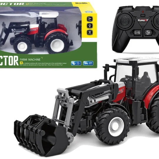 Traktor Na Daljinsko Upravljanje, Crveni, 1:24, 2,4 Ghz 1