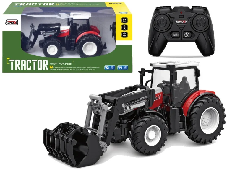 Traktor Na Daljinsko Upravljanje, Crveni, 1:24, 2,4 Ghz 1