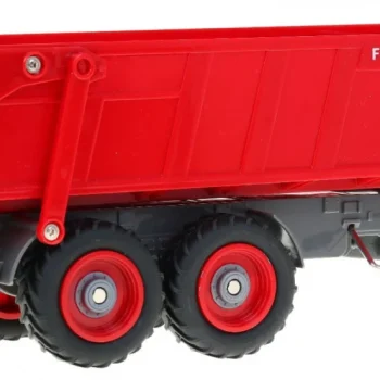 Traktor S Bagerom I Prikolicom Za Djecu 3+ Daljinski Upravljano + Pokretni Dijelovi Crveni 4