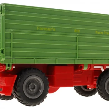 Traktor S Bagerom I Prikolicom Za Djecu 3+ Daljinsko Upravljanje + Pokretni Dijelovi Zeleni 5