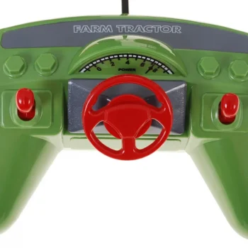 Traktor S Bagerom I Prikolicom Za Djecu 3+ Daljinsko Upravljanje + Pokretni Dijelovi Zeleni 8