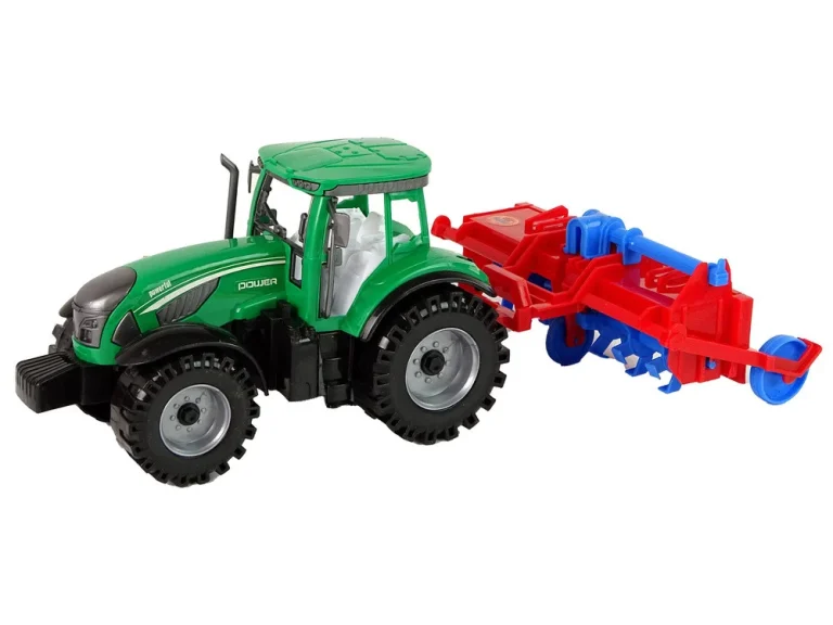Traktor S Pogonom Trenja Pluga, Crveni 2