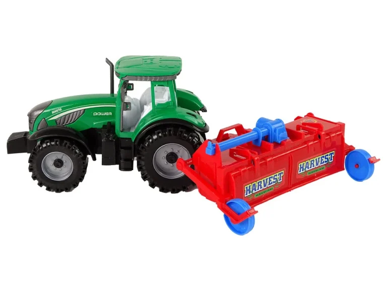 Traktor S Pogonom Trenja Pluga, Crveni 3