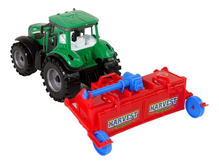 Traktor S Pogonom Trenja Pluga, Crveni 4