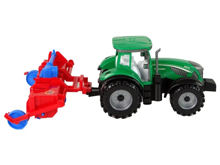Traktor S Pogonom Trenja Pluga, Crveni 5