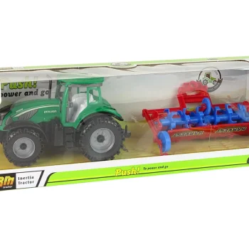 Traktor S Pogonom Trenja Pluga, Crveni 7