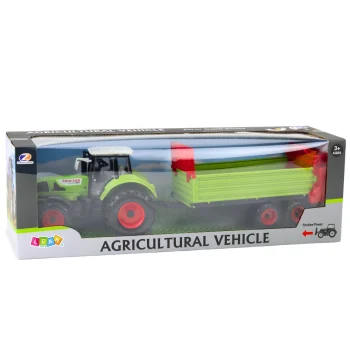 Traktor S Prikolicom, Frikcioni Pogon, Otvarajuća Hauba, Vrata, Zelena 5
