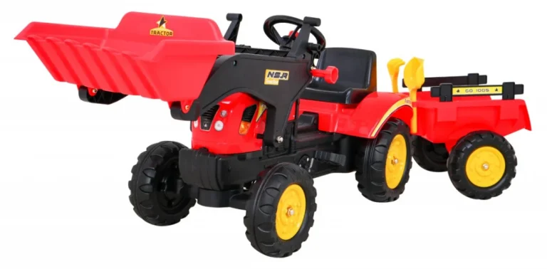 Traktor S Prikolicom I Kašikom + Pribor 1