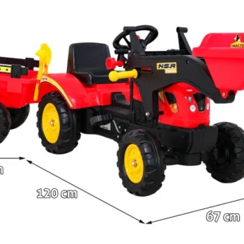 Traktor S Prikolicom I Kašikom + Pribor 2
