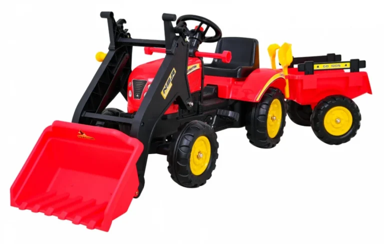 Traktor S Prikolicom I Kašikom + Pribor 3