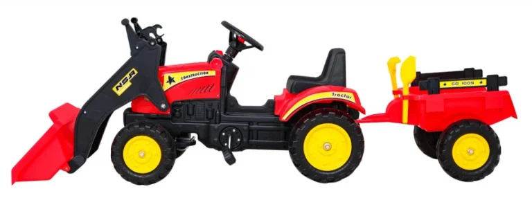Traktor S Prikolicom I Kašikom + Pribor 4