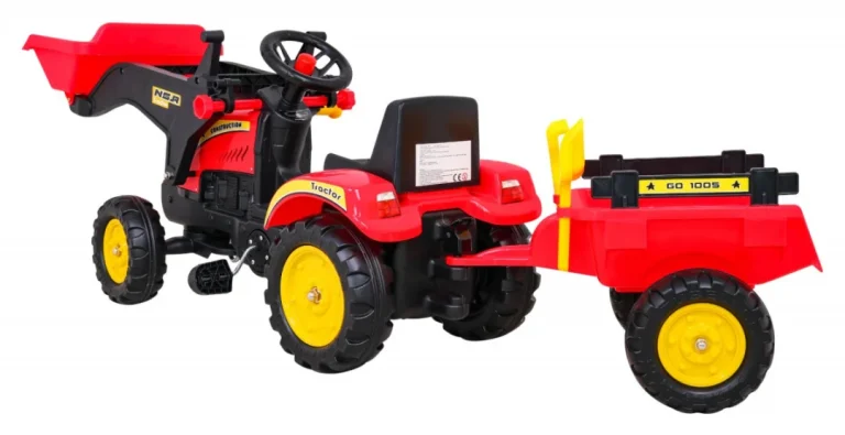 Traktor S Prikolicom I Kašikom + Pribor 5