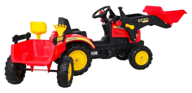 Traktor S Prikolicom I Kašikom + Pribor 7