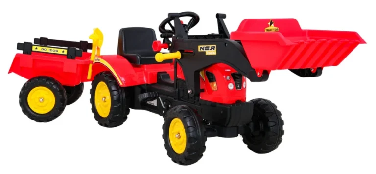 Traktor S Prikolicom I Kašikom + Pribor 8