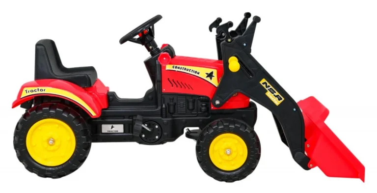 Traktor S Prikolicom I Kašikom + Pribor 9