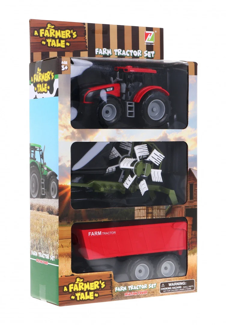 Traktor S Prikolicom I Okretačem Sijena 3+ 11