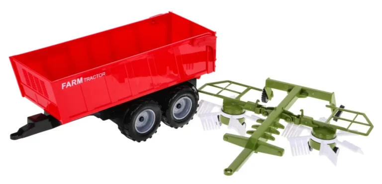 Traktor S Prikolicom I Okretačem Sijena 3+ 4