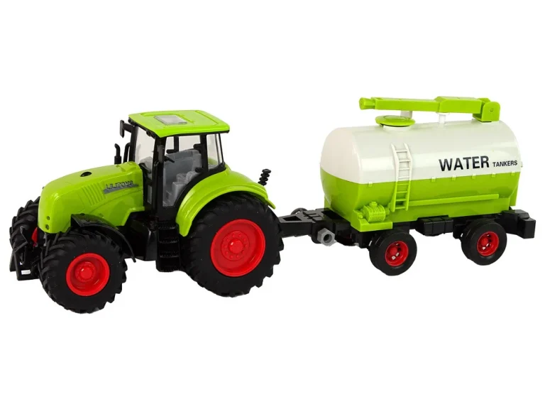 Traktor S Prikolicom S Velikim Kotačima Zelena Farma 2