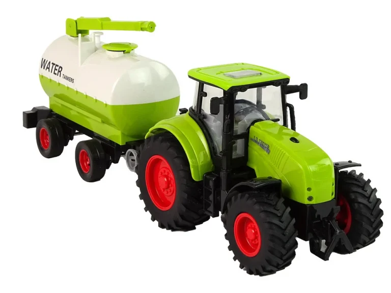 Traktor S Prikolicom S Velikim Kotačima Zelena Farma 4