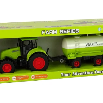 Traktor S Prikolicom S Velikim Kotačima Zelena Farma 6