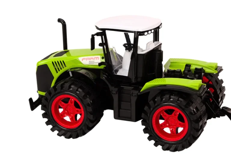 Traktor S Prikolicom Za Drva I 9 Bali, Zeleni 6